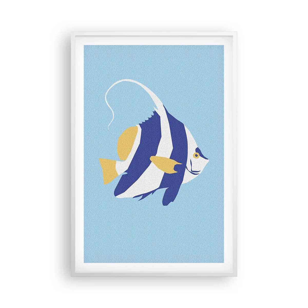 Poster in white frmae - Miss of Tropical Waters - 61x91 cm