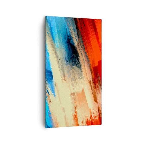 Canvas picture - Cascade of Colours - 45x80 cm