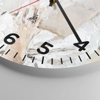 Clock face with numbers