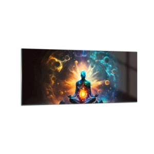 Glass picture - Cosmic Calm - 120x50 cm