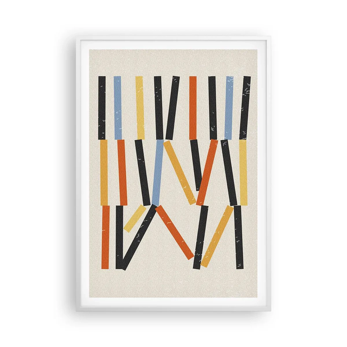 Poster in white frmae - Horizontal Composition - 70x100 cm