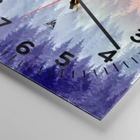 Clock face with numbers