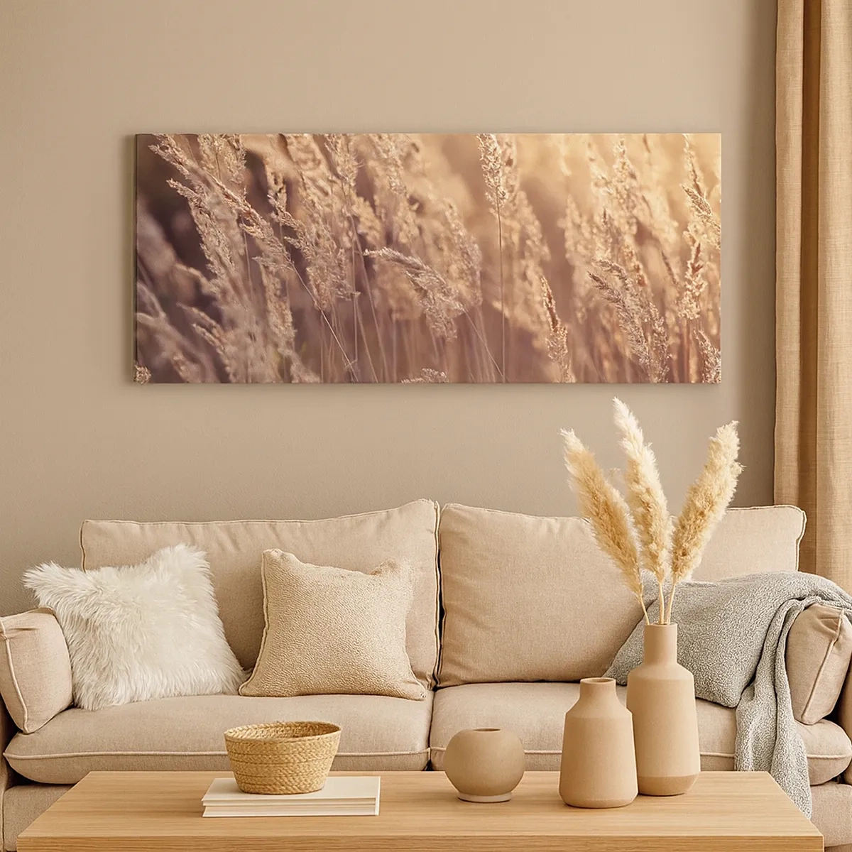 Canvas picture - Ready to Welcome Autumn - 30x30 cm