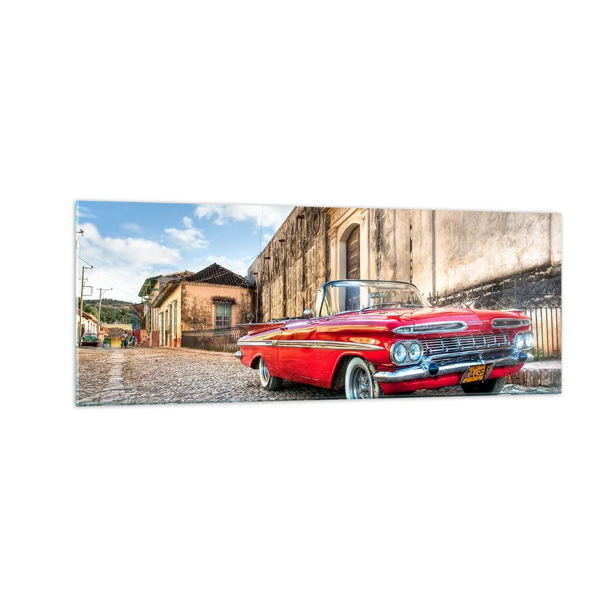Glass picture - Cuban Style - 140x50 cm