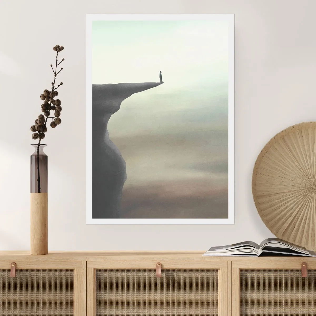 Poster - Upwards, Naturally! - 30x40 cm