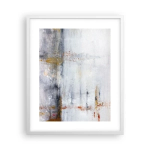 Poster in white frmae - Behind a Curtain of Air - 40x50 cm