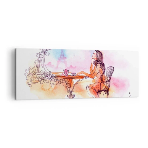 Canvas picture - Parisian Chic - 140x50 cm