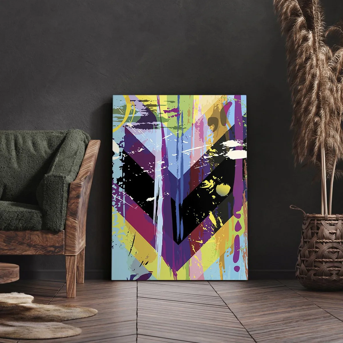Canvas picture - From Top to Bottom - 50x70 cm