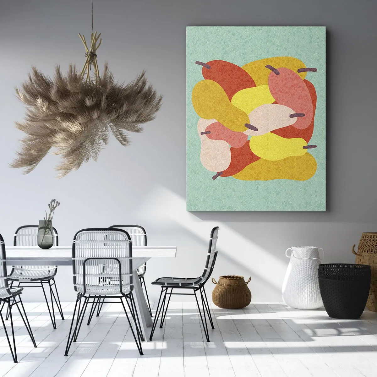 Canvas picture - Try Summer Sun - 45x80 cm