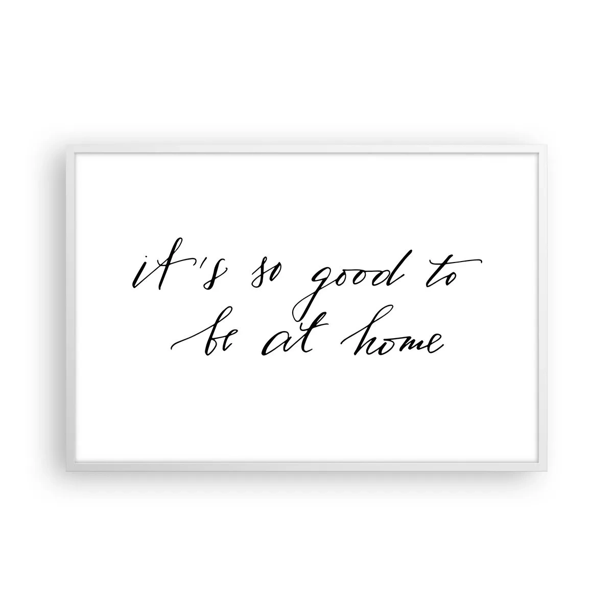 Poster in white frmae - Whole Truth - 91x61 cm