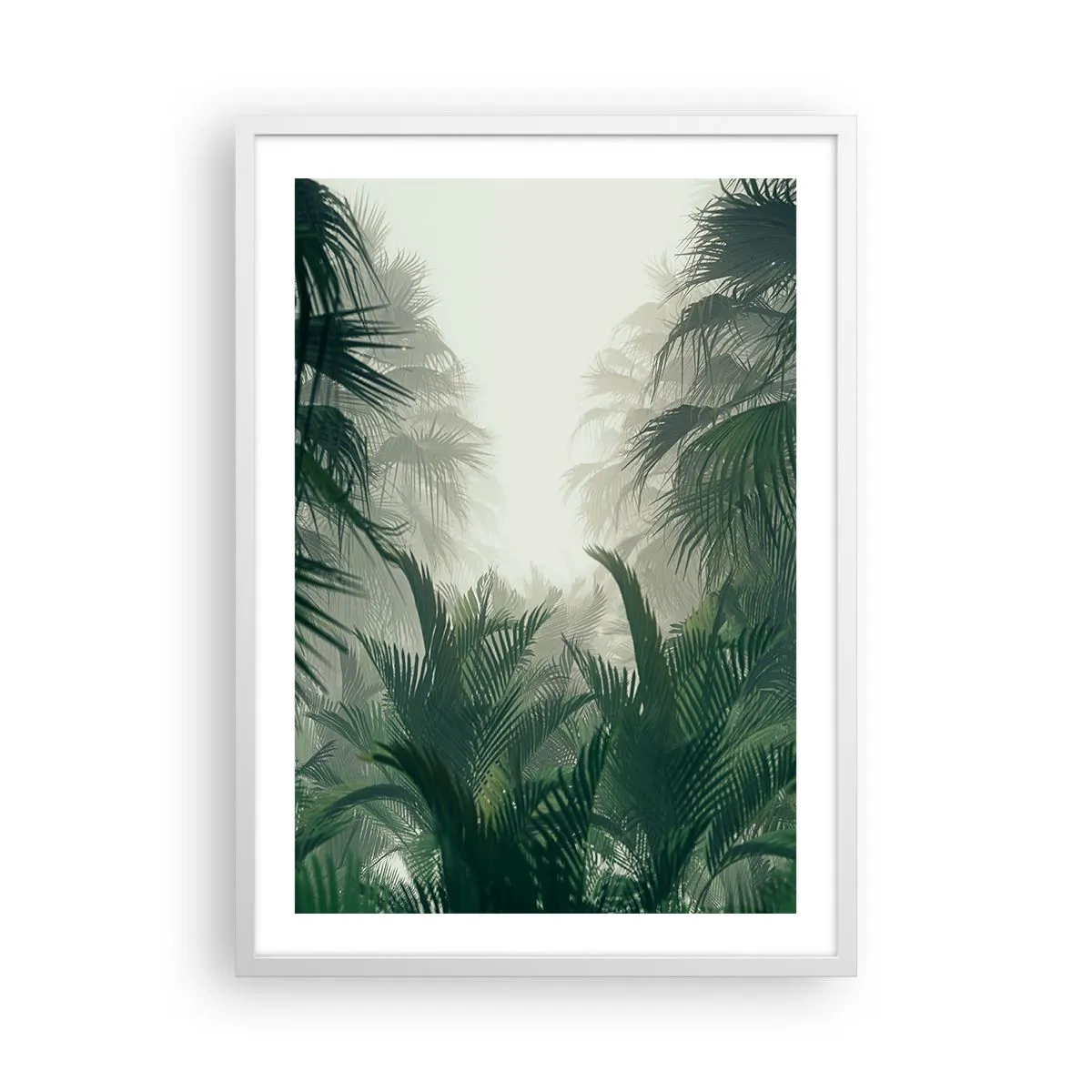 Poster in white frmae - Tropical Secret - 50x70 cm