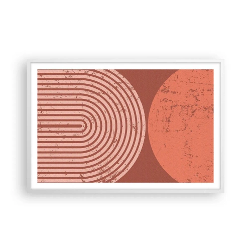 Poster in white frmae - Close Relationship - 91x61 cm