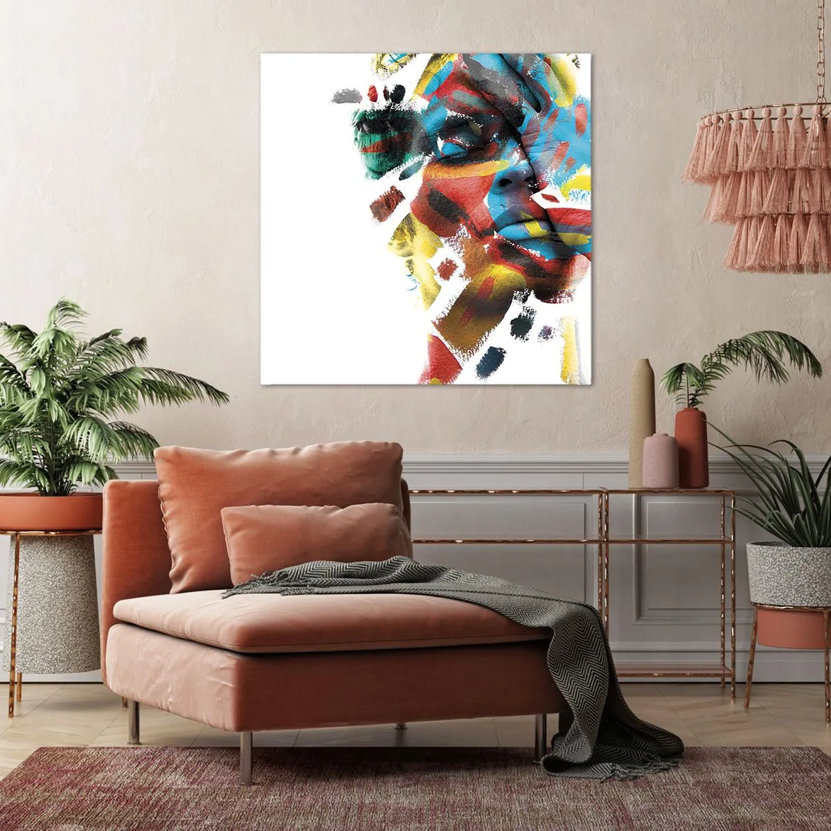 Canvas picture - Colourful Personality - 40x40 cm