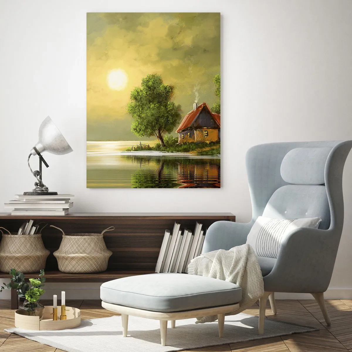 Glass picture - Pretty As a Picture - 50x70 cm
