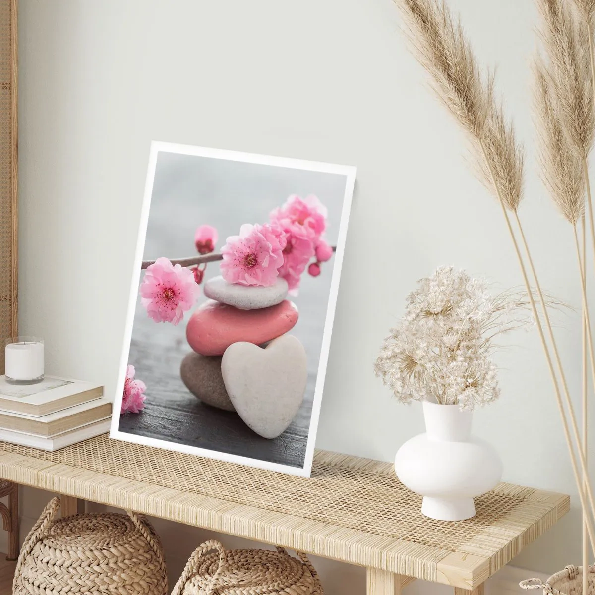 Poster - Bliss with Cherry Blossom - 50x70 cm