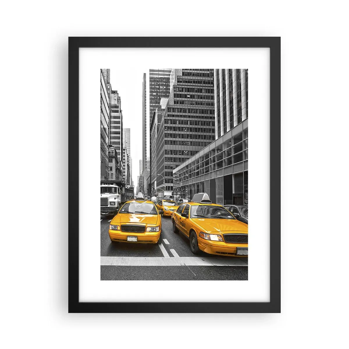 Poster in black frame - We Paint the City - 30x40 cm