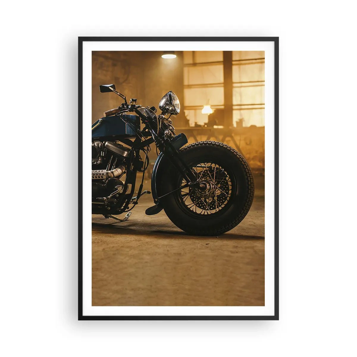 Poster in black frame - I Can Do Anything - 70x100 cm