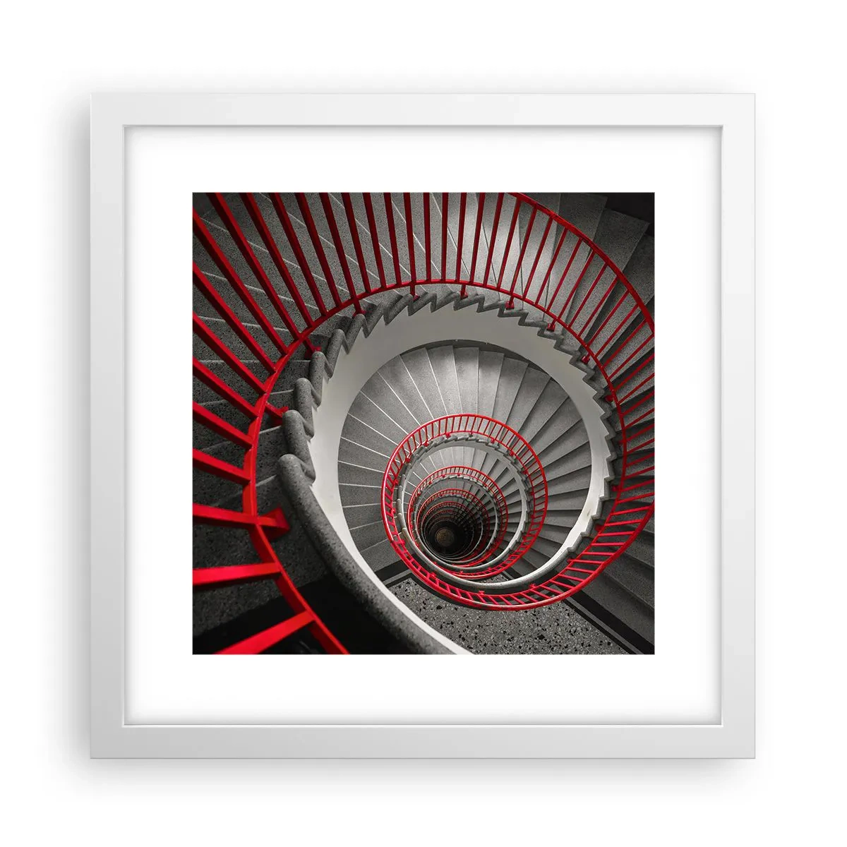 Poster in white frmae - Games of Architecture - 30x30 cm
