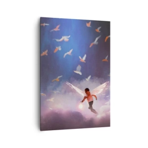 Canvas picture - You Need to Have Imagination and Courage - 70x100 cm