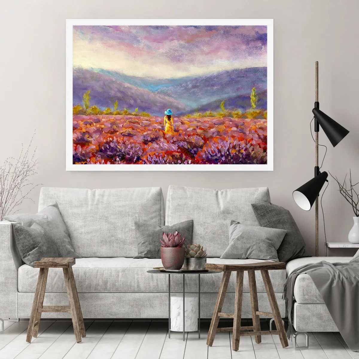 Poster - In Lavendar World - 50x40 cm
