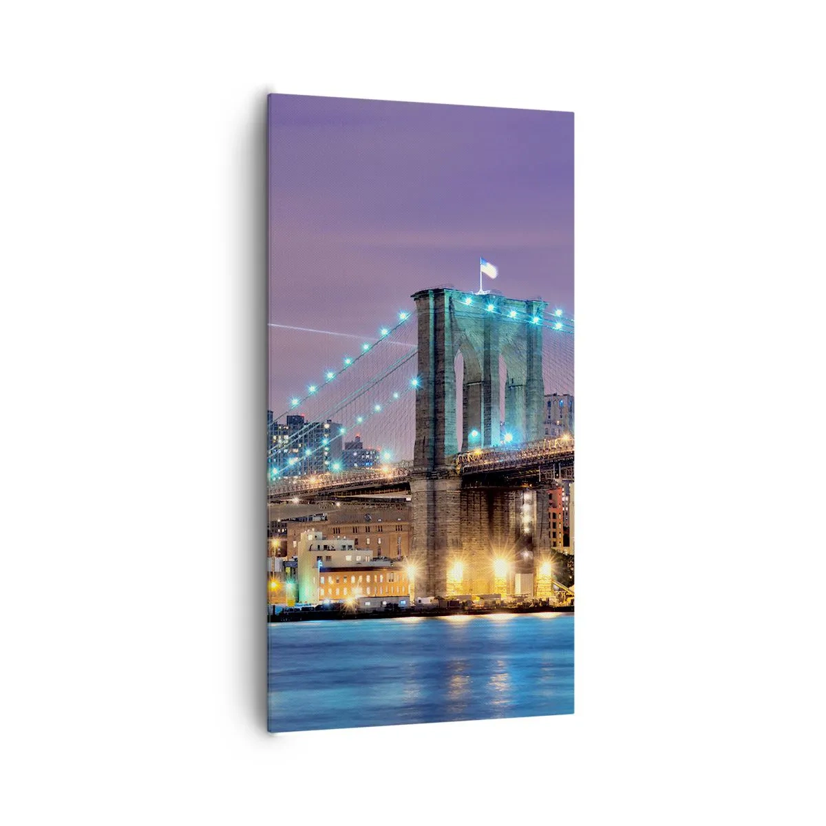 Canvas picture - Brooklyn Bridge for Many Years Now - 65x120 cm