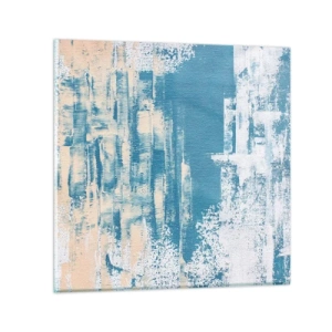 Glass picture - Through an Icicle - 50x50 cm