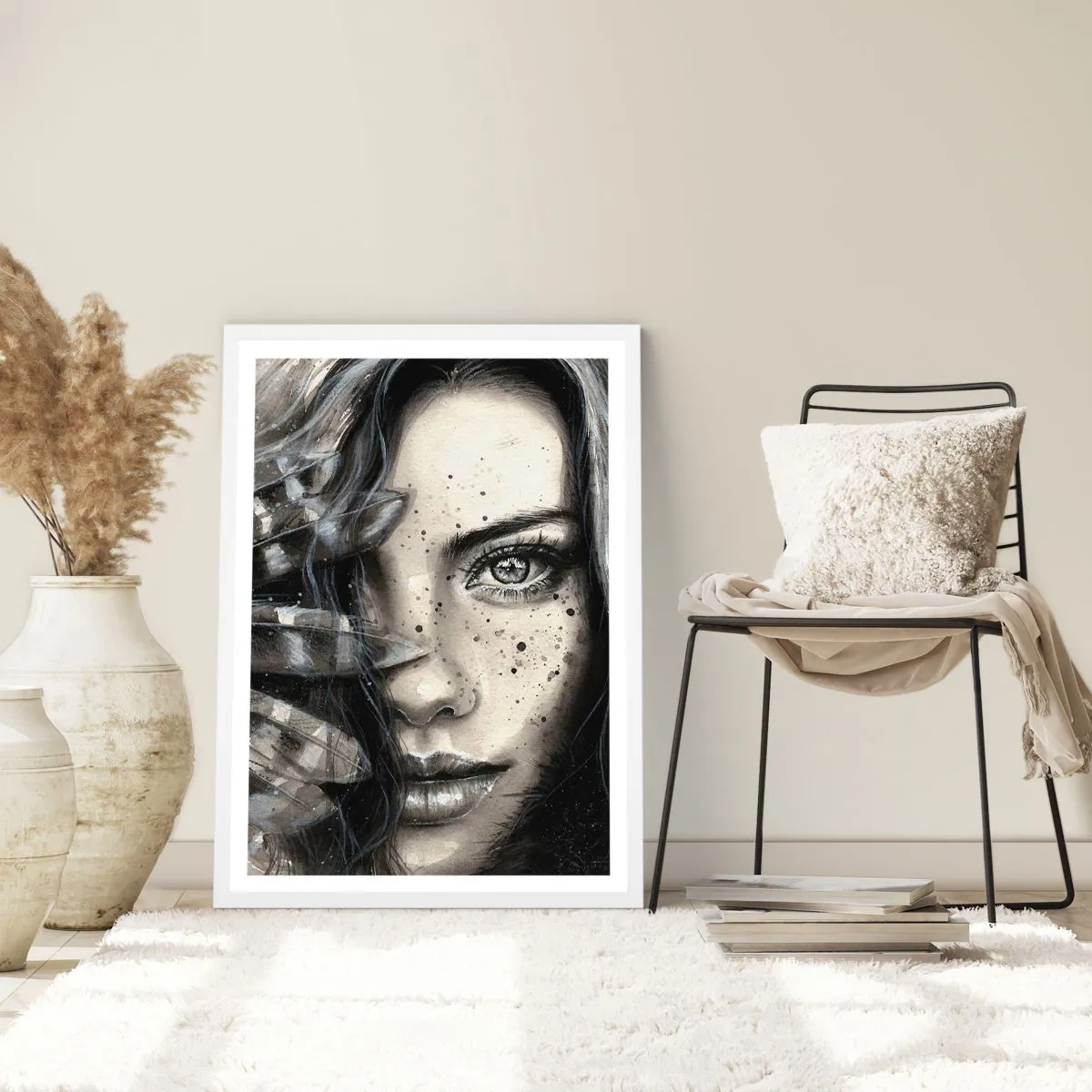 Poster in white frmae - Wild Beauty - 30x40 cm