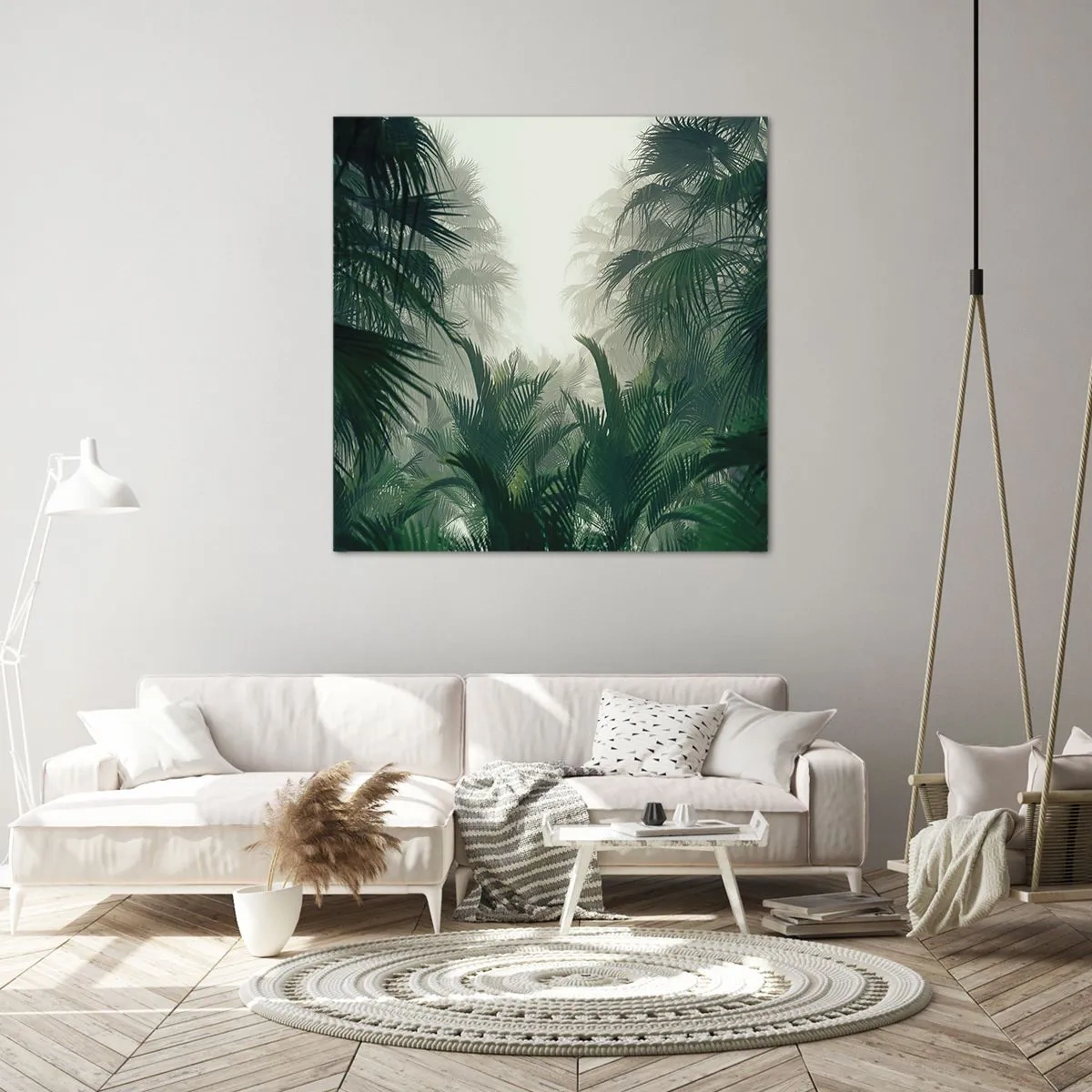 Canvas picture - Tropical Secret - 70x70 cm