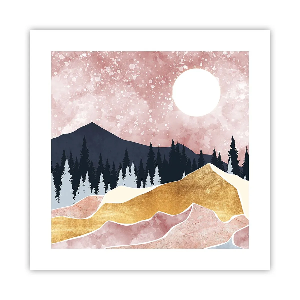 Poster - Night Guard - 40x40 cm