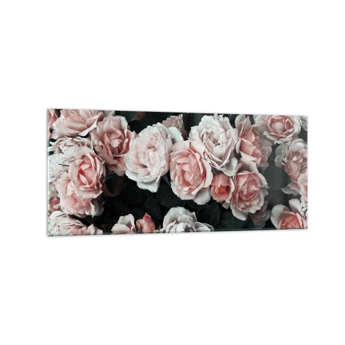 Glass picture - Rose Ensemble - 120x50 cm