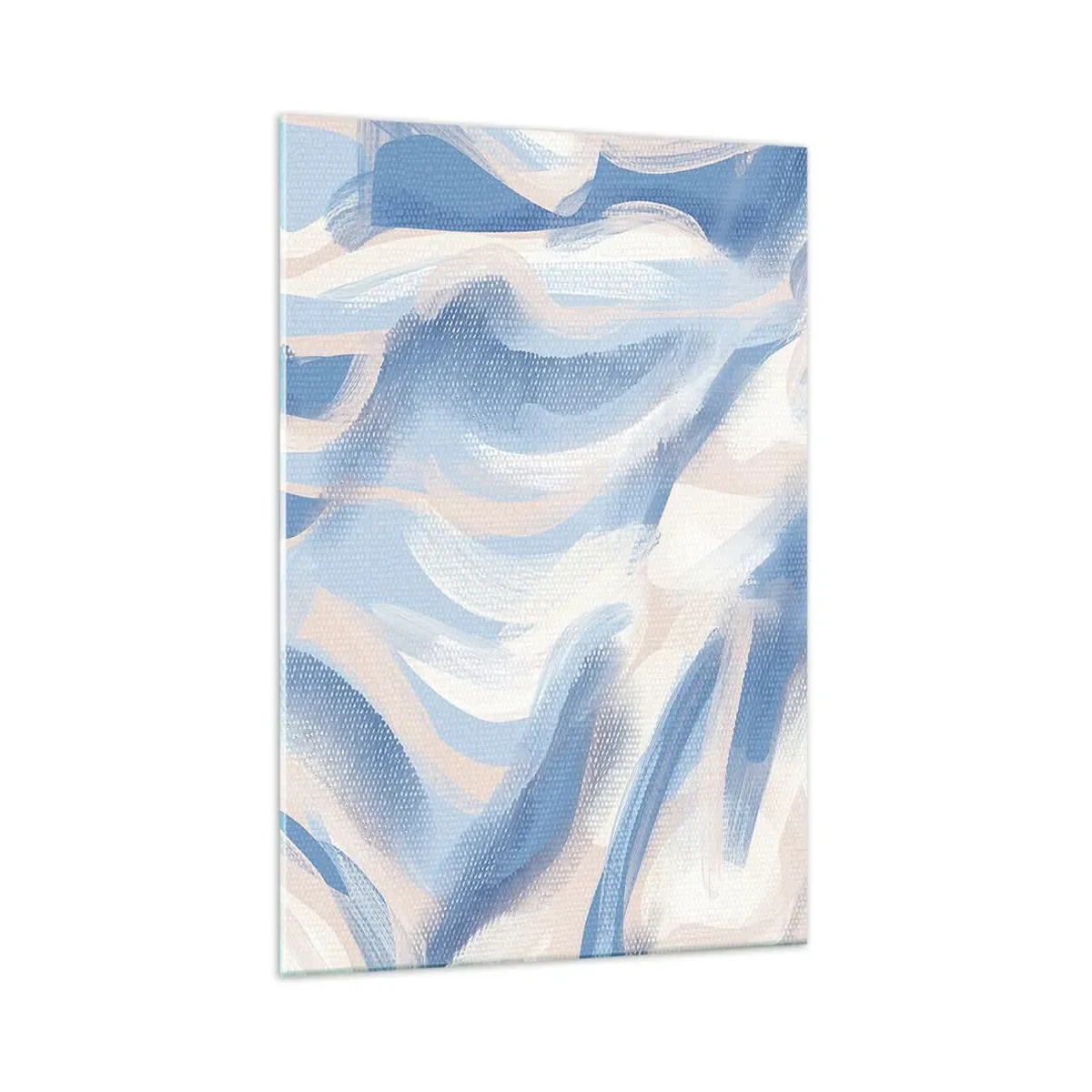 Glass picture - Blue Waves - 70x100 cm