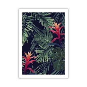 Poster - Burn in Green - 50x70 cm
