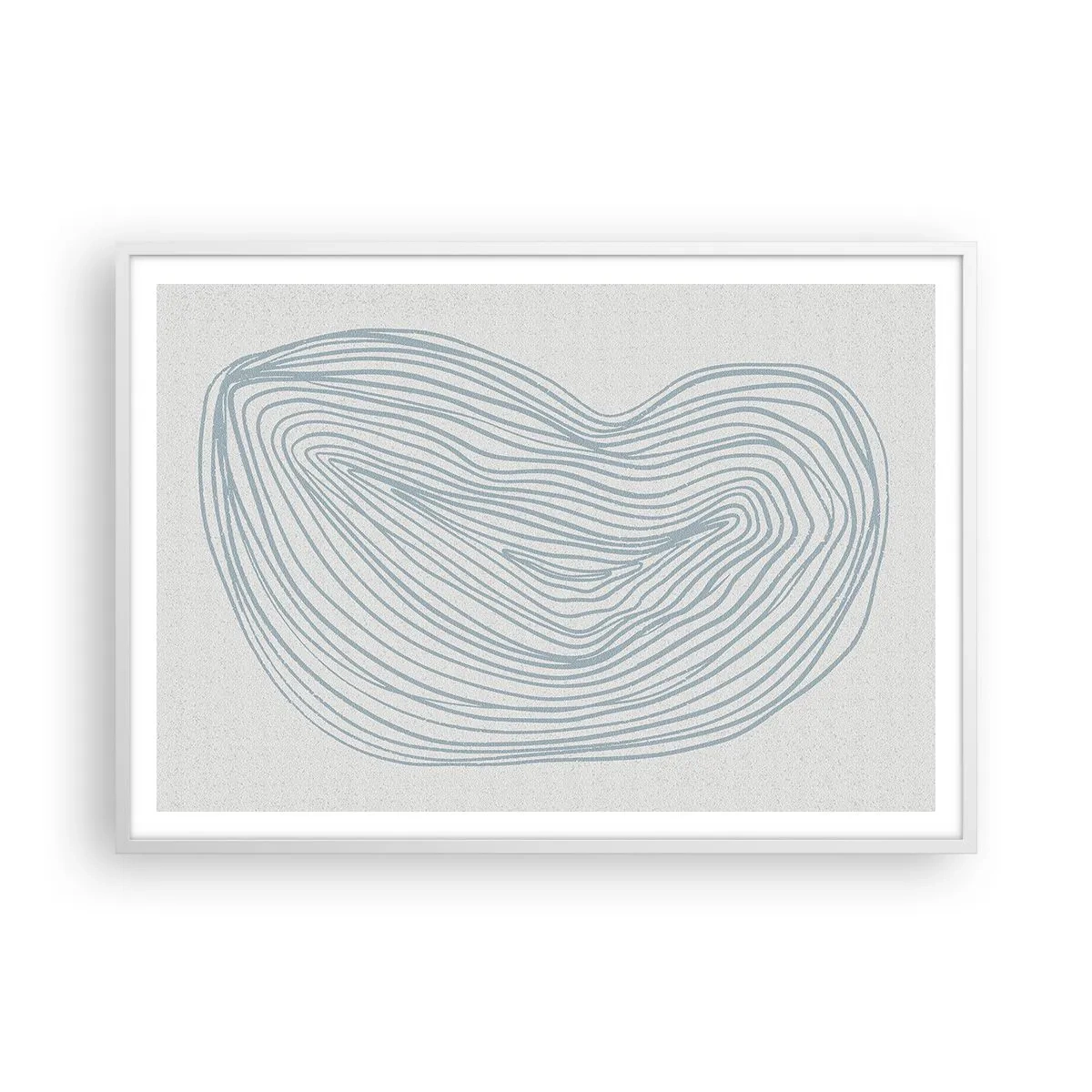 Poster in white frmae - Smile of a Drop - 100x70 cm