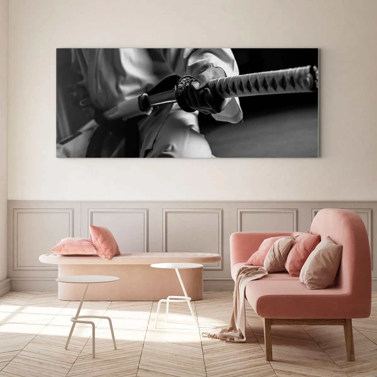 Glass picture - Warrior's Soul - 90x30 cm