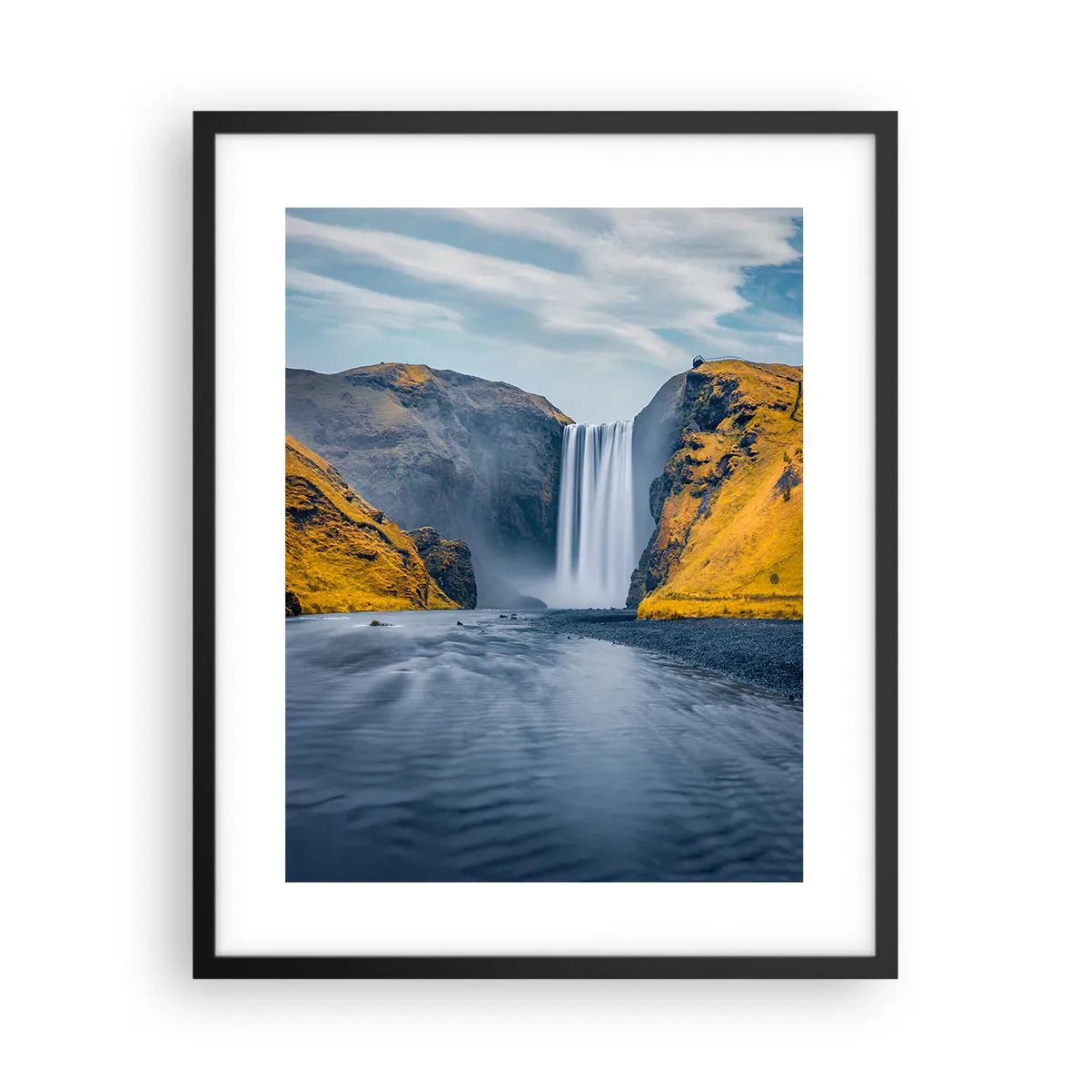 Poster in black frame - Eternal Being, Eternal Movement - 40x50 cm