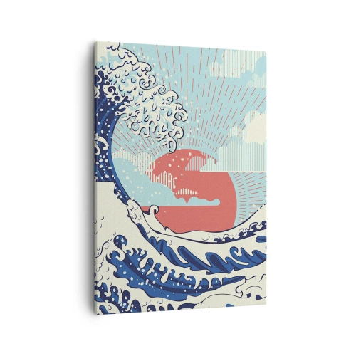 Canvas picture - From Japanese Inspirations - 50x70 cm