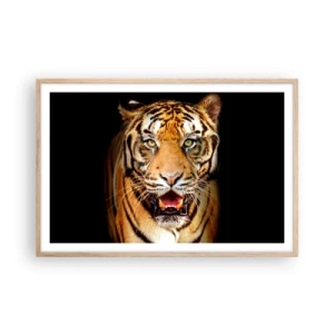 Poster in light oak frame - Wild at Heart - 91x61 cm