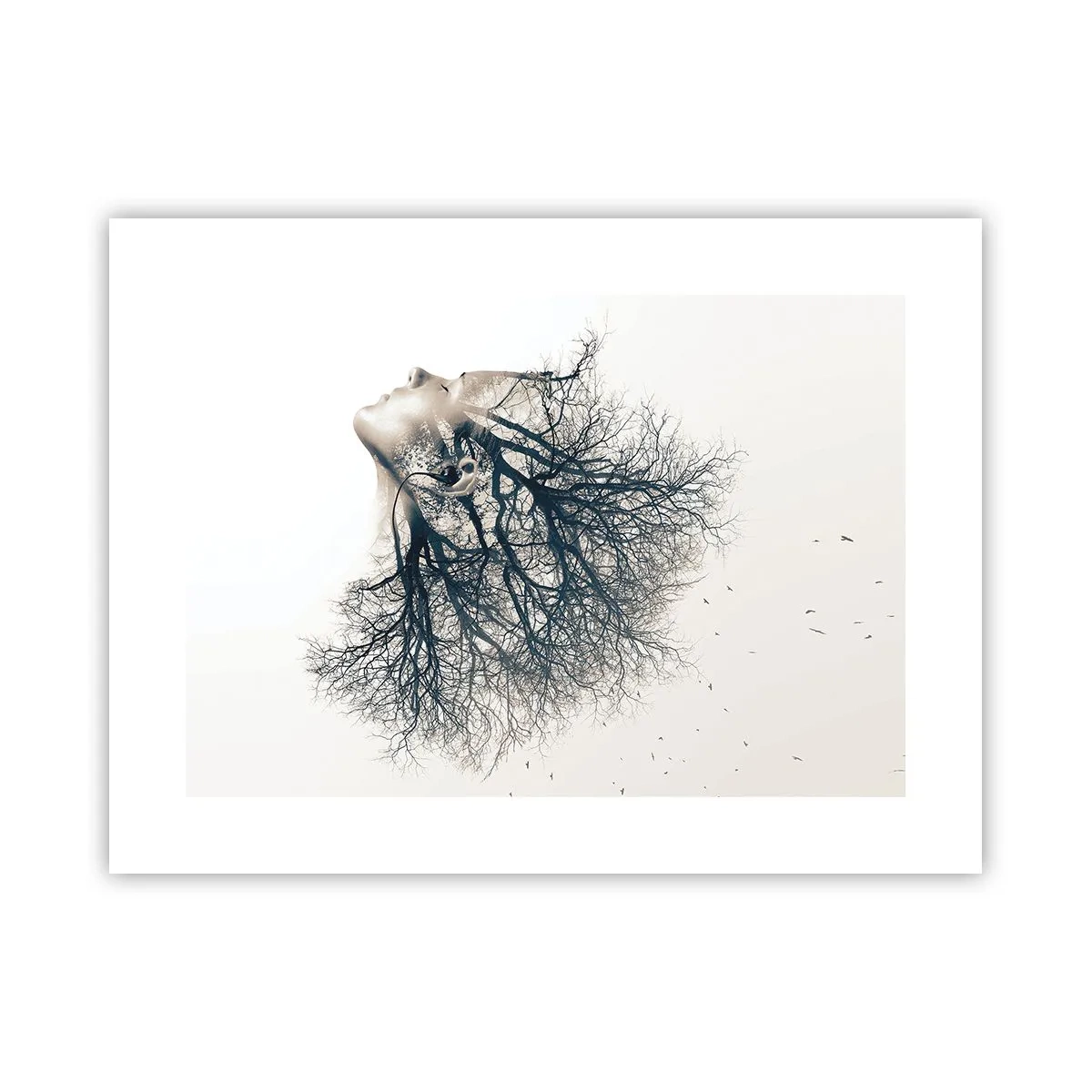 Poster - Listening to the Whisper of the Trees - 40x30 cm