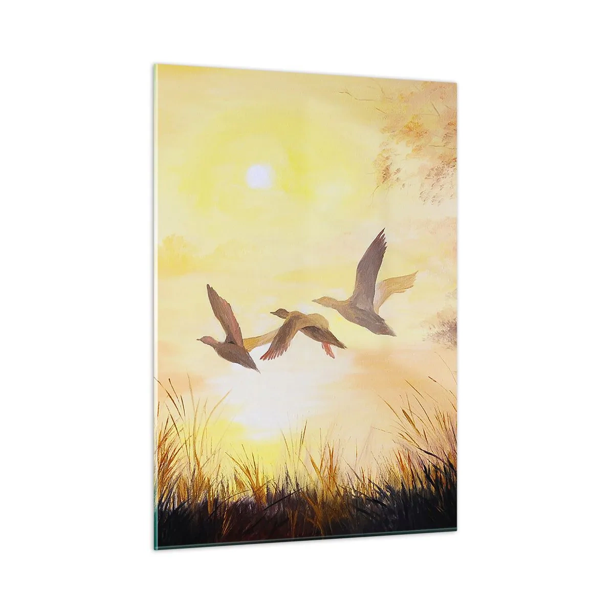 Glass picture - Beginning of a Distant Journey - 50x70 cm