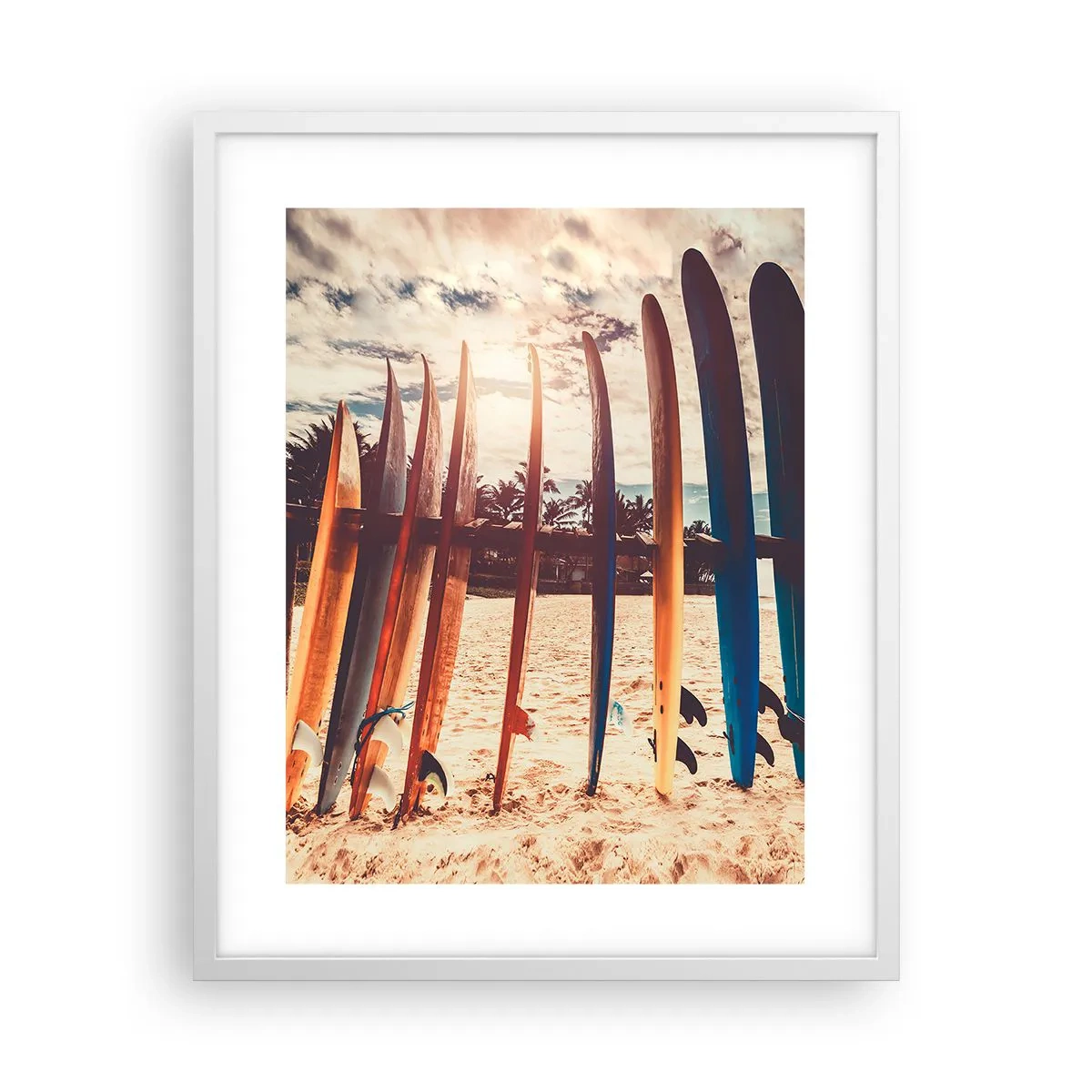 Poster in white frmae - Goodnight, See You Tomorrow - 40x50 cm