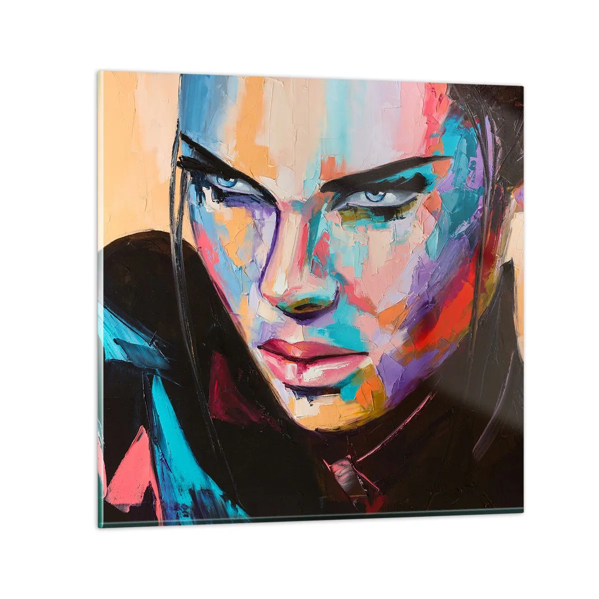 Glass picture - Wild at Heart - 30x30 cm