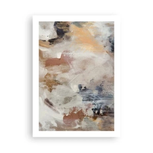 Poster - Foggy Abstract - 50x70 cm