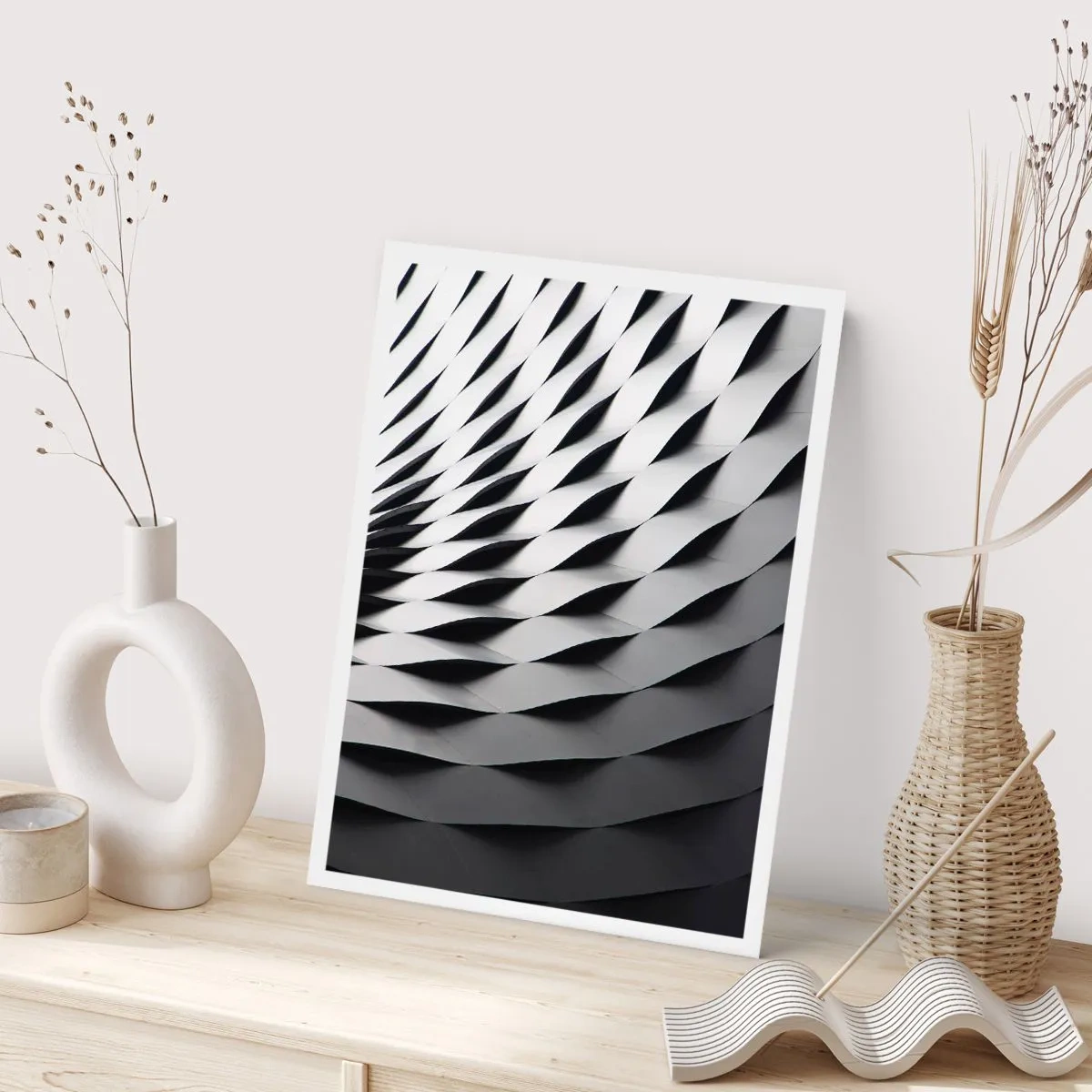 Poster - On the Surface of the Wave - 50x70 cm