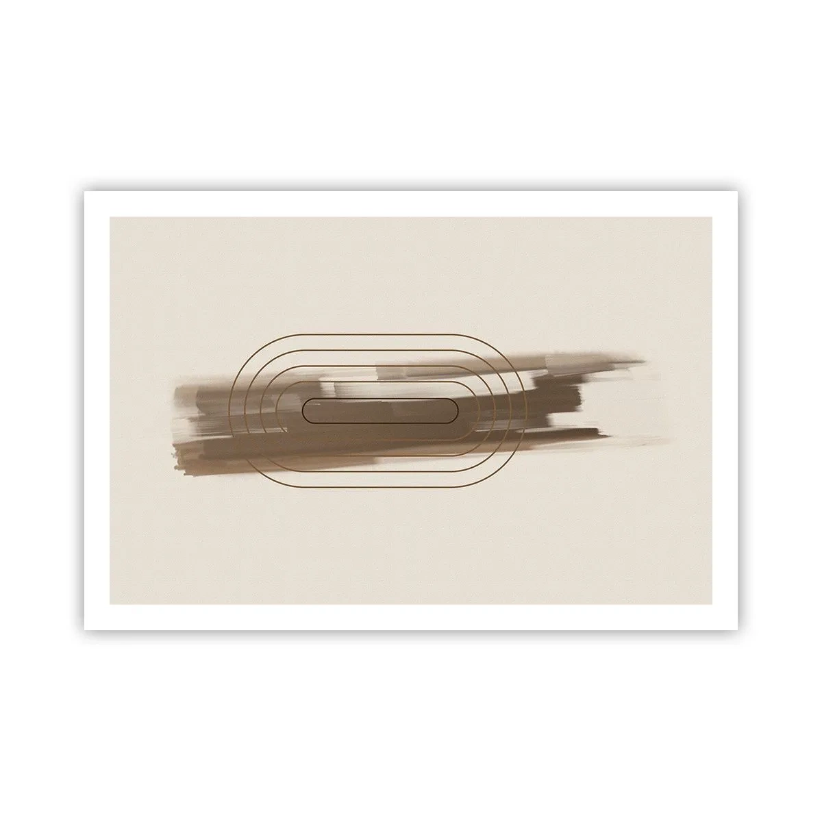 Poster - Blast of Grey - 91x61 cm