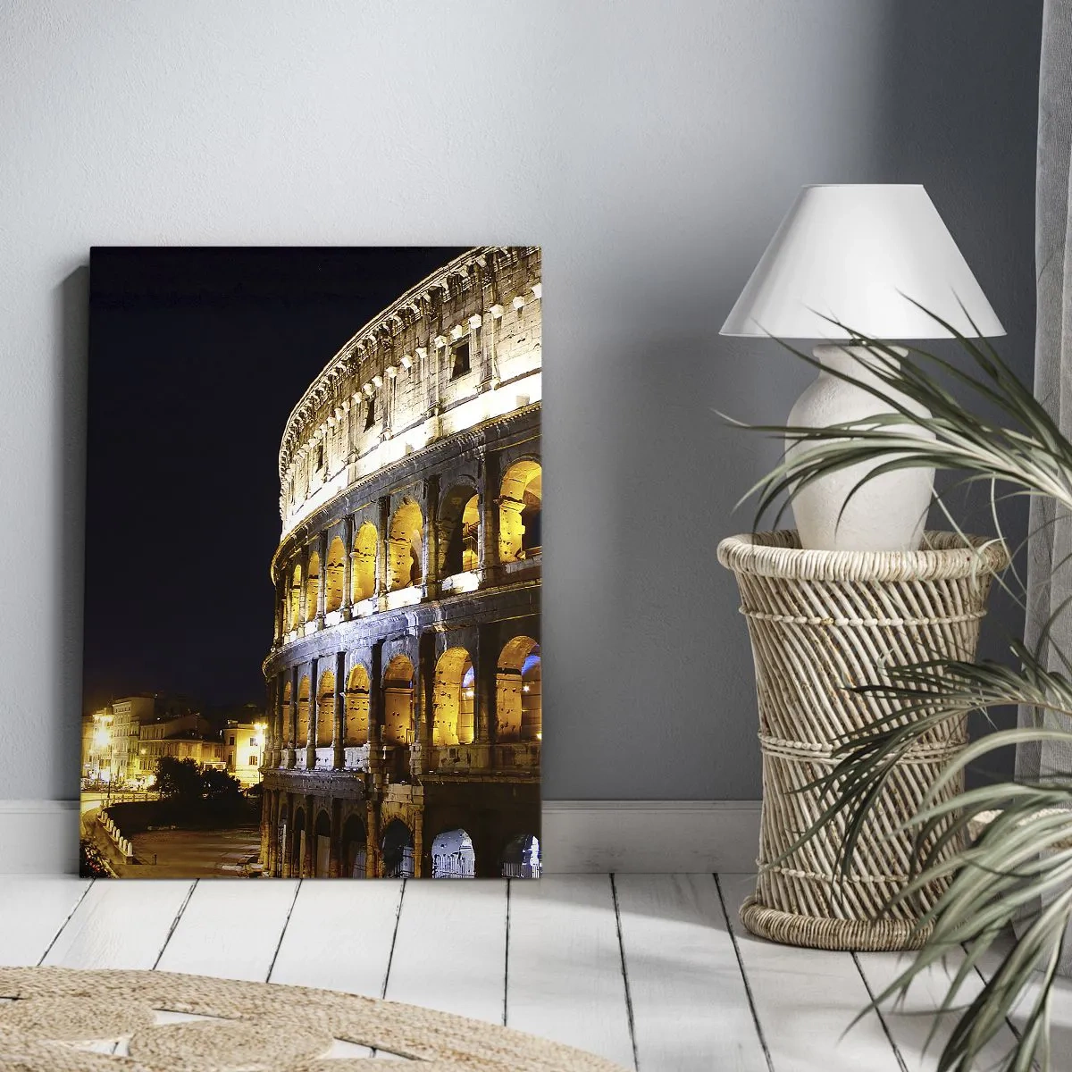 Canvas picture - Olympics Must Start - 55x100 cm