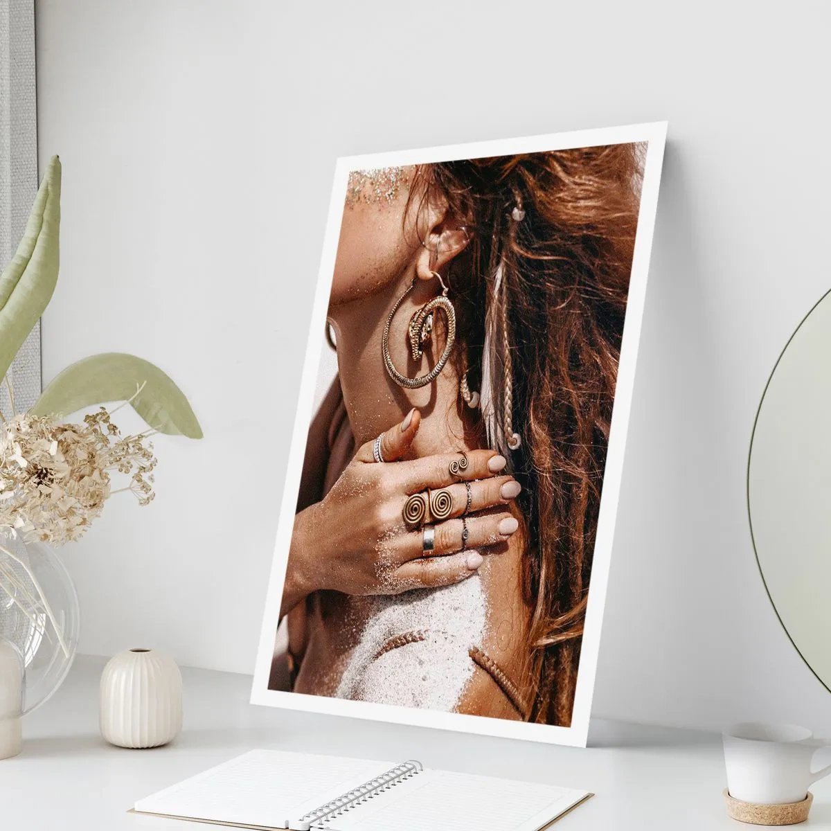 Poster - Queen of a Wild Beach - 40x50 cm