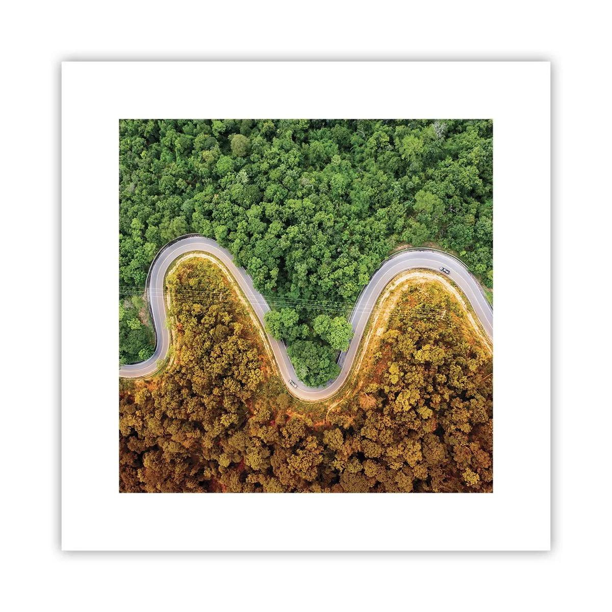 Poster - Borders and Breakthroughs - 30x30 cm