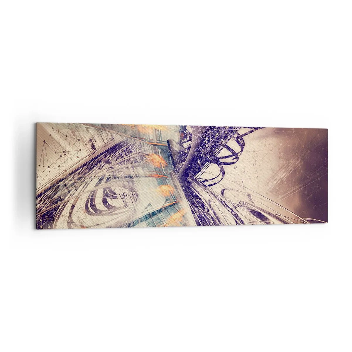 Canvas picture - At High Speed - 160x50 cm