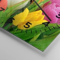 Clock face with numbers