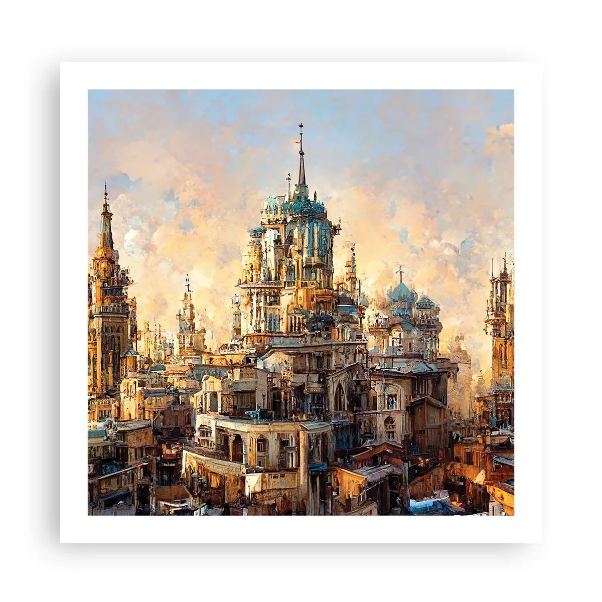 Poster - City of Cities - 60x60 cm